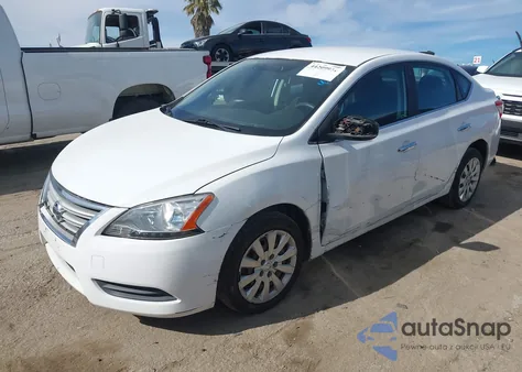 2015 Nissan Sentra S from USA, damaged, VIN 3N1AB7AP8FY383884